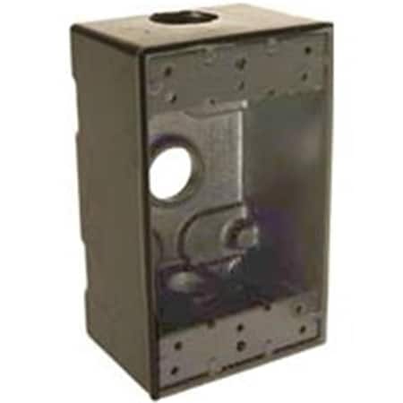 Bell Electrical Box, Outlet Box Type, 1 Gang, Rectangular Shape 6198311